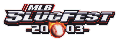 MLB Slugfest 2003 logo for Gamecube